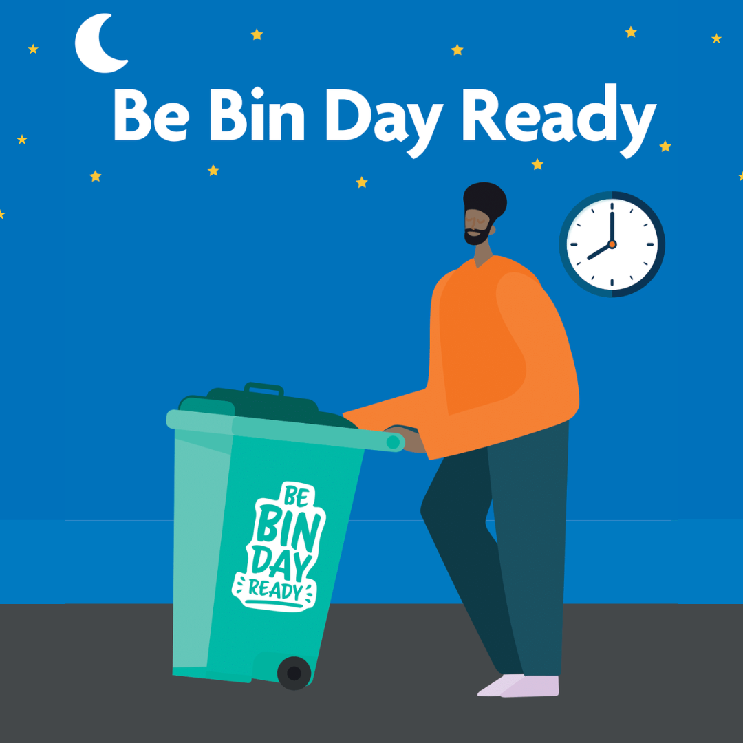 Be Bin Day Ready Square